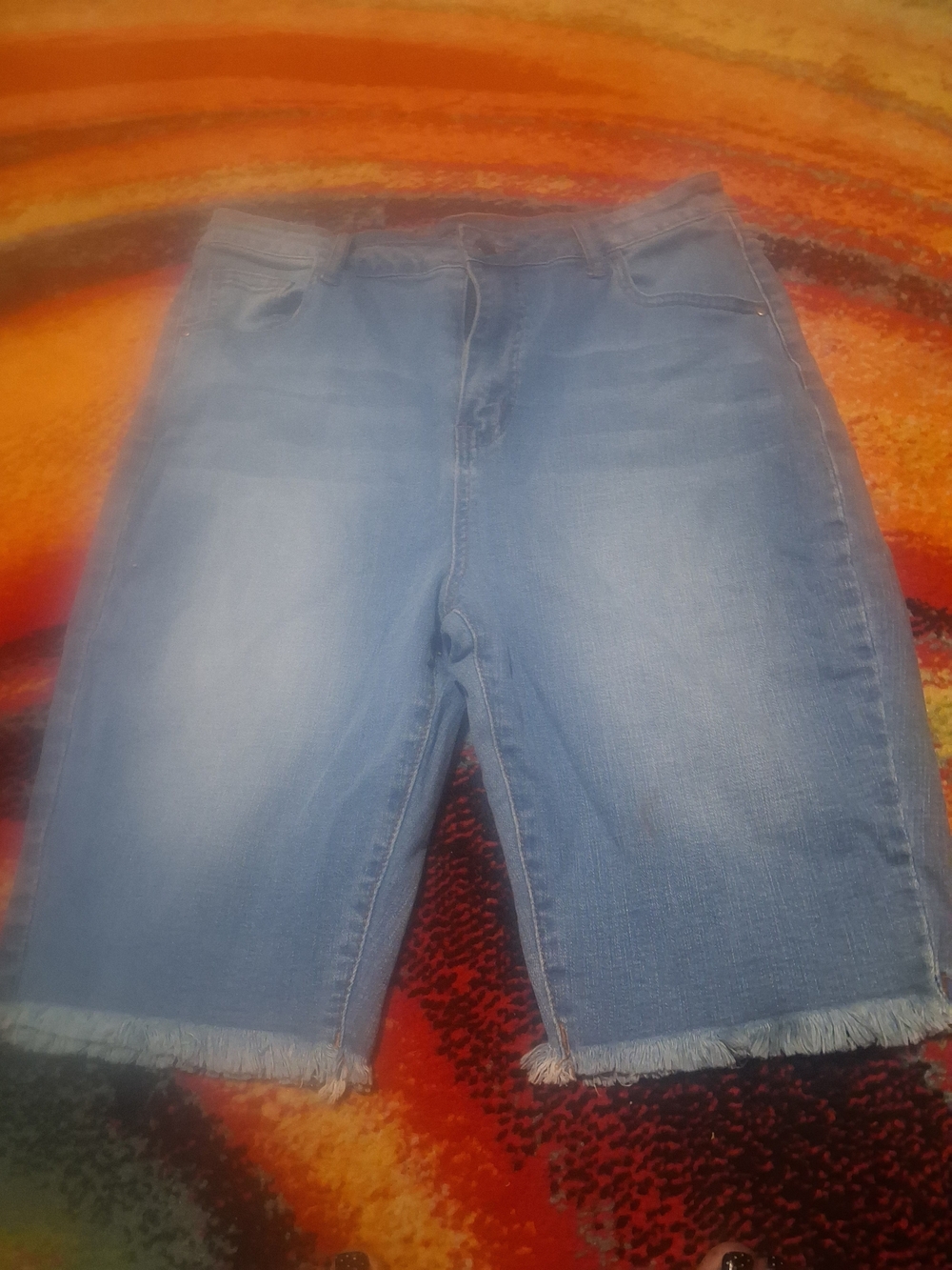 Light Blue Denim Bermuda Shorts - Womens Fashion Nova Size 15